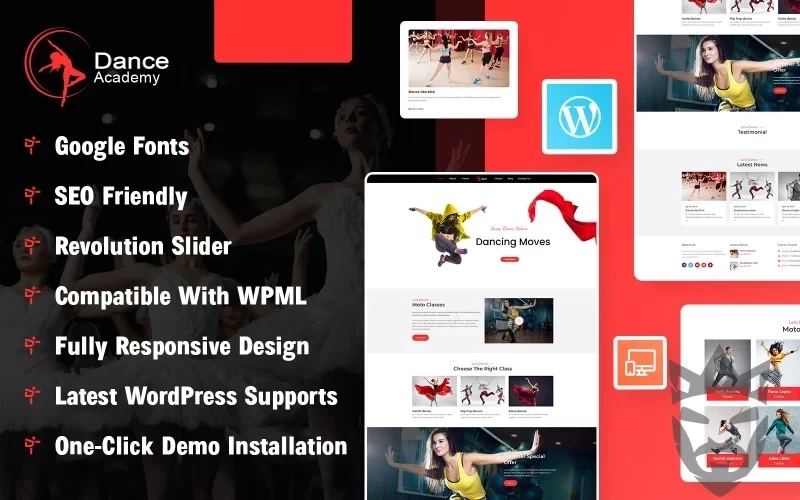 Dance Academy WordPress Theme