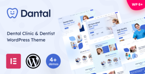 Dantal - Dental Clinic  Dentist WordPress Theme