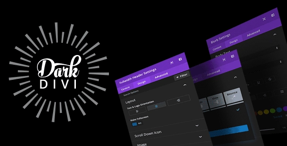 Dark Divi - Enable dark mode for the Divi Visual Builder