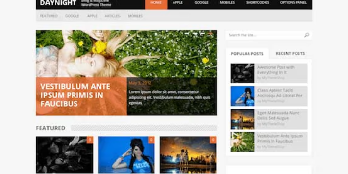 OboxThemes Photogenic WordPress Theme