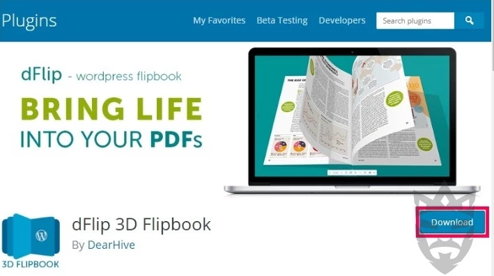 DearFlip Realistic 3D Flip-books for WordPress