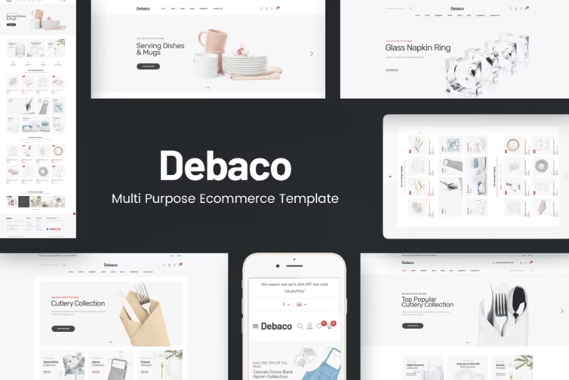 Debaco - Kitchen appliances for WordPress Theme