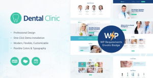 Dental Clinic - Medicine & Healthcare Doctor WordPress Theme 