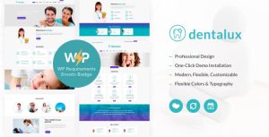 Dentalux | Dentist Medical  Healthcare WordPress Theme