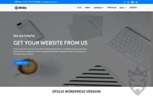 Dfolio - Multipurpose Responsive WordPress Theme