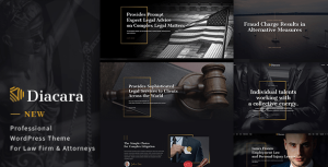 Diacara – WordPress Theme For Law Firm  Attorneys