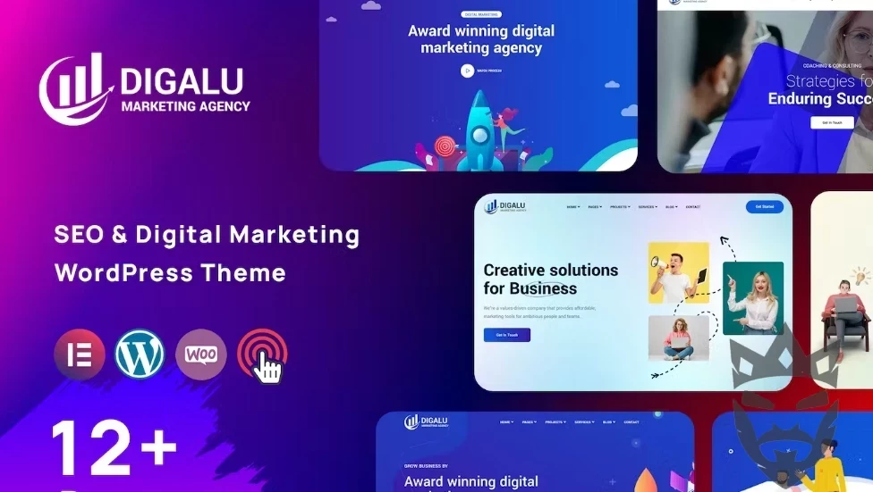 Digalu – SEO & Digital Marketing WordPress Theme