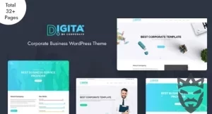 Digita - Corporate Business WordPress Theme