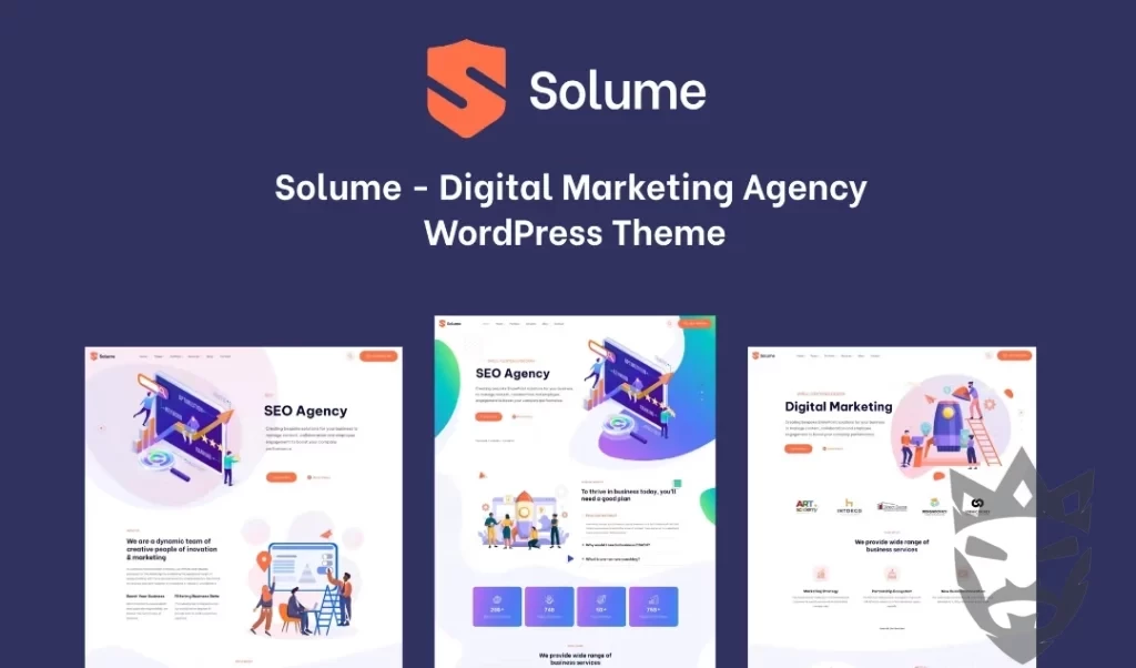 Digital Marketing WordPress Theme - Solume