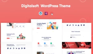 Digitalsoft - SaaS and Software Elementor WordPress Theme