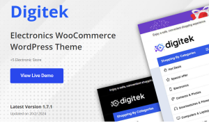 Digitek – Elementor Electronics WooCommerce Theme