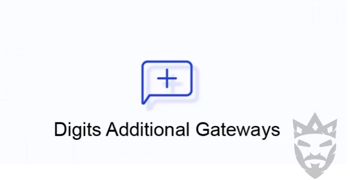 Digits Additional SMS Gateways