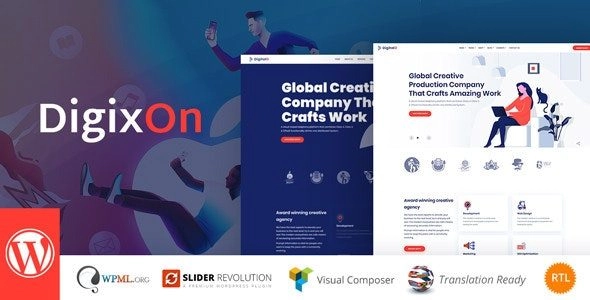 Digixon - Digital Marketing Strategy Consulting WP Theme