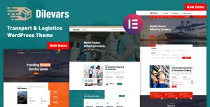 Dilevars - Transportation  Logistics WordPress Theme