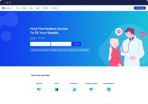 Directorist dDoctors - Doctor and Hospital Directory Theme for WordPress