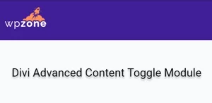 Divi Advanced Content Toggle Module