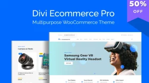 Divi Ecommerce Pro