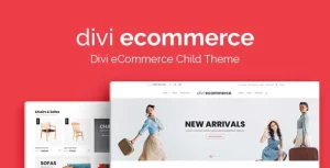 Divi Ecommerce - Woocommerce Divi Child Theme