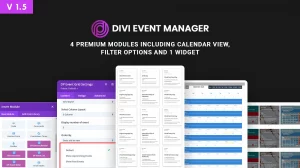 Divi Event Manager Plugin