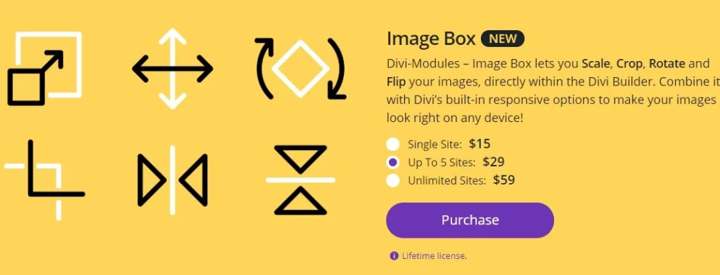 Divi-Modules Image Box