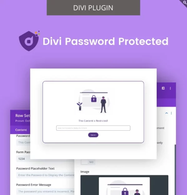 Divi Password Protected