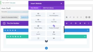 Divi Product Carousel