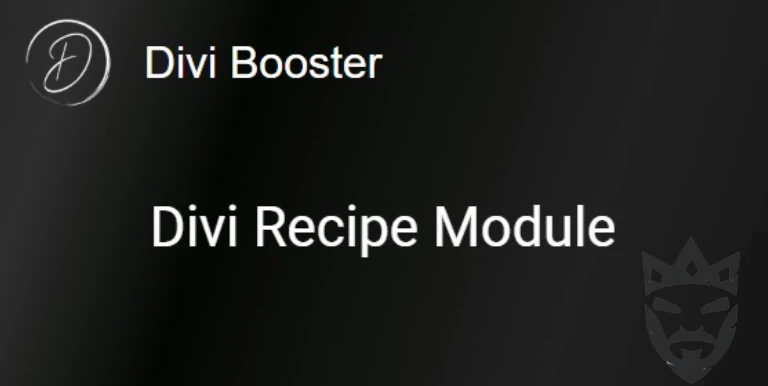 Divi Recipe Module