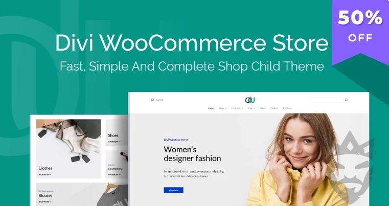 Divi WooCommerce Store