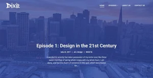 Dixie Podcasting WordPress Theme