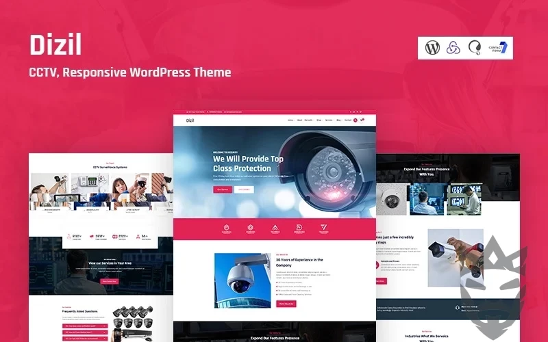 Dizil - CCTV Responsive WordPress Theme