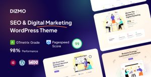 Dizmo - SEO  Digital Marketing Theme