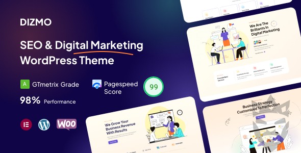 Dizmo - SEO  Digital Marketing Theme