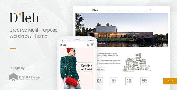 D’leh - Creative Multi-Purpose WordPress Theme