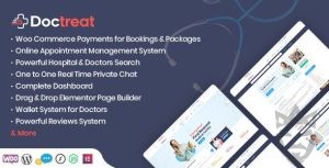 Doctreat - Hospitals and Doctors Directory WordPress Listing Theme