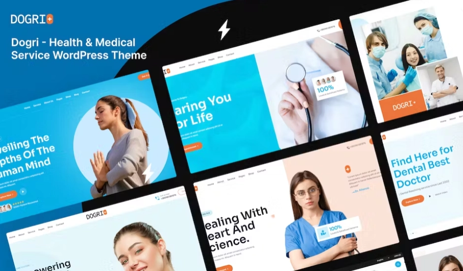 Dogri – Health & Medical Service WordPress Theme