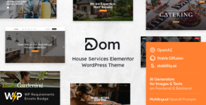 Dom - House Services Elementor WordPress Theme