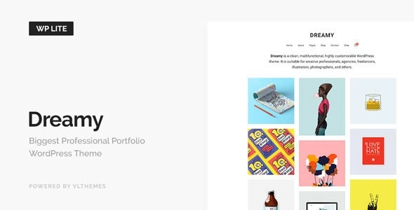 Dreamy - Biggest Portfolio WordPress Theme