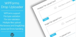 Drop Uploader for WPForms - Drag&Drop File Uploader Addon