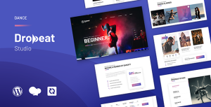 Dropbeat - Creative Dance Studio WordPress Theme