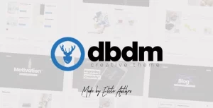 Dubidam - Creative Multi Concept  One Page Portfolio Theme