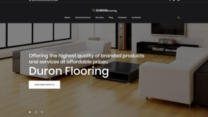 DuronFlooring - Interior  Furniture and Flooring WordPress Theme