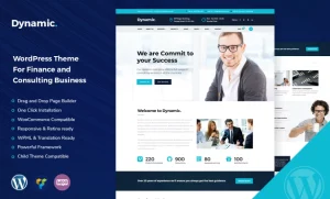 Dynamic - Finance and Consulting WordPress Theme