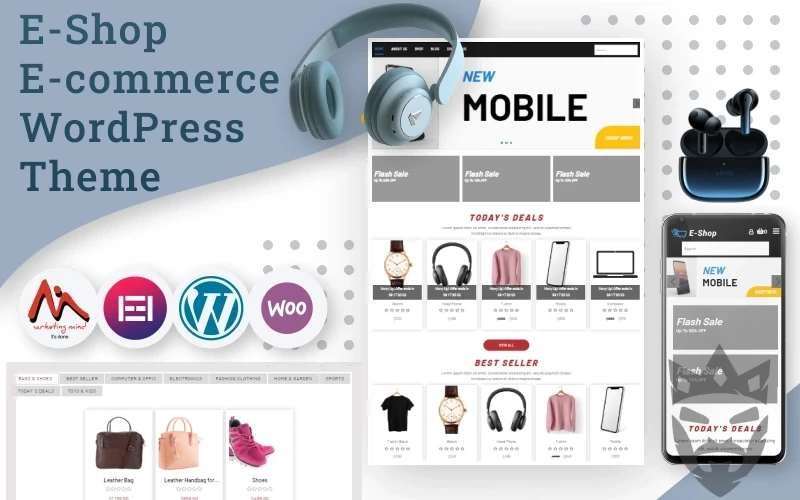 E-Shop E-commerce WordPress Theme