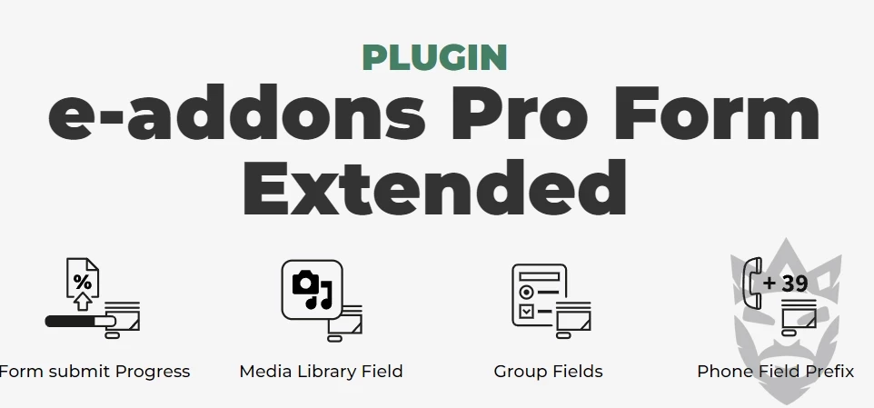 E-addons Pro Form Extended