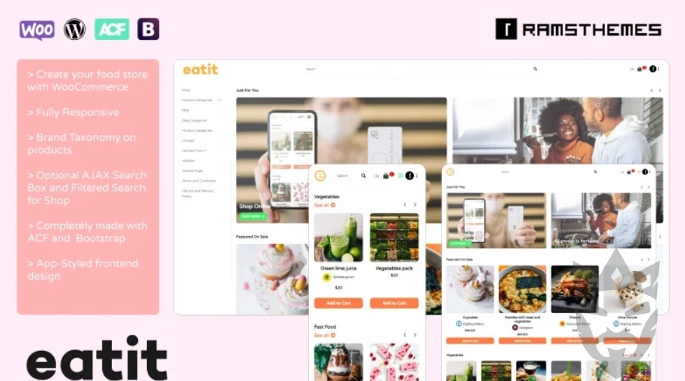 EATIT - Food Store WooCommerce Theme