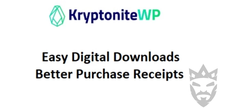 Easy Digital Downloads Better Purchase Receipts