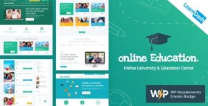 Education Center | LMS  Online Courses WordPress Theme