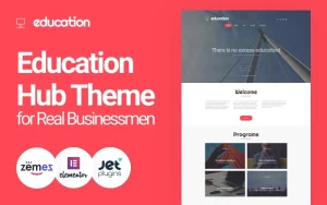 Education - Education Hub Theme for Real Businessmen WordPress Theme