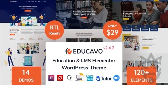 Educavo - Education WordPress Theme