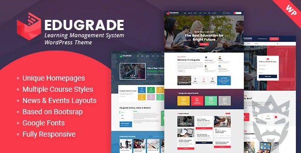 Edugrade - Education WordPress Theme